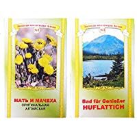Huflattich Tussilago farfarfara 50 g de hierbas para el baño- hierbas de baño Altai
